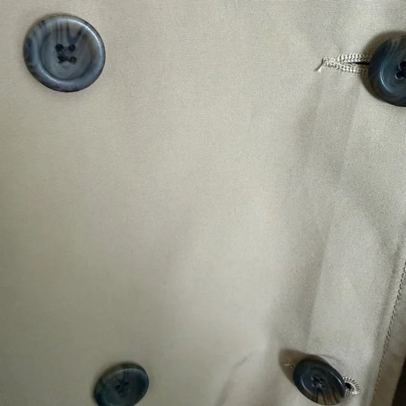 Abercrombie & Fitch Tan Trench Coat - Picture 3 of 4